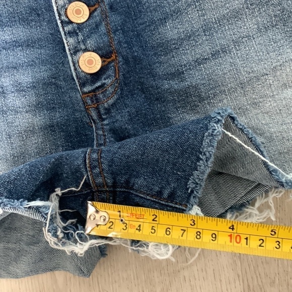 STS Blue Kate High Rise Button Fly Shorts‎ raw Ham size 32 summer festive beach - Picture 6 of 10